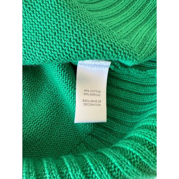 nwt Vintage Style Embroidered Racket Crewneck Sweater - Picture 6 of 8